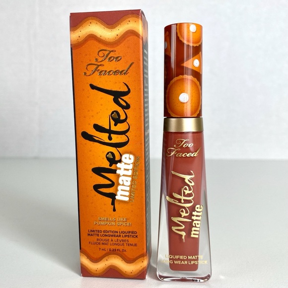 Too Faced Melted Matte Liquid Lip Pumpkin Spice - Picture 1 of 7